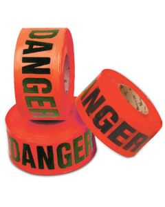 Barricade Tape - 3 mil Red - Danger