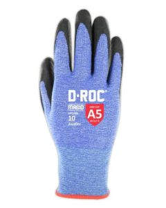Magid D-ROC AeroDex 18-Gauge Extremely Lightweight Foam Nitrile Coated Work Glove – Cut Level A5 - Women Sizes