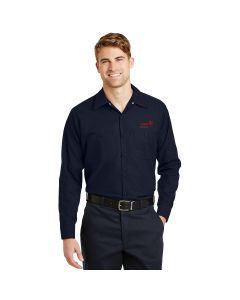 Red Kap Long Sleeve Industrial Work Shirt