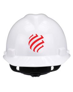 Lane Construction - MSA vGard Cap with Ratchet Suspension - White